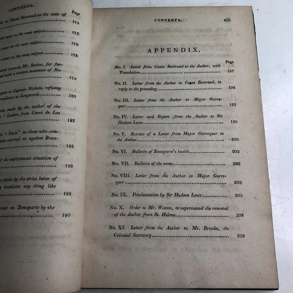 Exposition Transactions Napoleon St. Helena Barry E. O’Meara Sir Hudson Lowe
